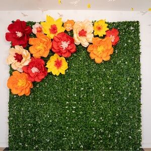 Vibrant Floral Wall Accent